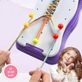 thumbnail image 6 of 2-Pack DIY Bracelet Making Kit for Girls  Arts and Crafts Jewelry Set with Colorful Strings, Clasps, and Stickers, 6 of 6