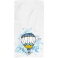 thumbnail image 2 of Terry Towels Face Towel Hand Cloth ﻿Blue Air Balloon for Bathroom-Hotel-Spa-Kitchen Multi-Purpose,Soft,Quick-Dry 30 X 15&nbsp;inch, 2 of 5