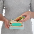 thumbnail image 4 of Sistema To Go Collection Sandwich Box Food Storage Container, 15.2 oz, Blue, 4 of 4