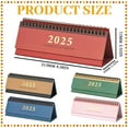 Desk Calendar 2025 Small Flip Top Desk Calendar 2025 2025 Monthly