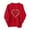 #266-Red, variant on Craaazy Women's Plus Size Valentines Day Shirt Long Sleeve Crewneck Cozy Tops Gifts