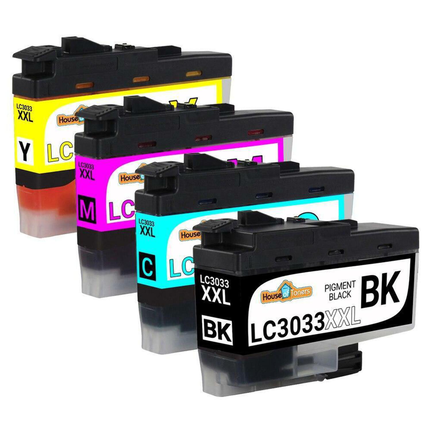 Compatible Ink Cartridge 4-Piece Combo 