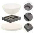 thumbnail image 3 of Foxnovo Graphite Crucibles Set for Metal Melting Casting Kit in Assorted Colors 1 Set, 3 of 7