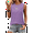 Purple, variant on Women Loose Fit Crew Neck Casual Sleeveless Tank Tops S