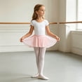 thumbnail image 4 of OSOLU Ballet Skirts For Girls Kids Chiffon Dance Skirt Ballet Gymnastics Wrap Skirts 4-14Y, 4 of 6