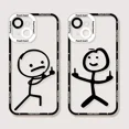 thumbnail image 3 of Funda De Teléfono Cartoon Matchman Para iPhone 15 Pro Max 14, 3 of 7
