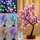 thumbnail image 1 of Lámpara de mesa Pooqla RGB Cherry Blossom Tree con 36 LED 16 colores, 1 of 6