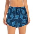 thumbnail image 2 of Balery Stingray Pantalones cortos deportivos para mujer con forro y dos bolsillos, elásticos, para entrenamiento, gimnasio, yoga-XX-Large, 2 of 7
