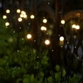 thumbnail image 6 of LED Solar Firefly Lights, Upgraded Solar Garden Lights Outdoor Waterproof, Swaying When Wind Blows, Solar Starburst Swaying Lights for Yard Patio Pathway Decoration (Warm White)fairy lights, 6 of 6
