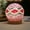 Pink, variant on BSJJY LED Decorative Night Light, USB Charging, 3-Color, Romantic, Creative, Glass Table Lamp, Green, Bohemian Style, 13.3x10cm, Warm Ambiance