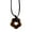 Black-Brown, variant on Unique Hollowed-Out Flower Pendant Necklace Acrylic Flower Jewelry Pendant Choker Suitable for Any Occasion