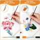 thumbnail image 3 of Pinceles para Pintar, 320 Piezas de Pinceles de Nailon para Pintura Acrílica, Pinceles para Pintura Acrílica para Manualidades, para Óleo y Acuarela en el Aula, 3 of 5