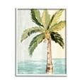 thumbnail image 2 of Stupell Industries Palm Tree Leaves Tropical Summer Breeze Beach Framed Wall Art, 16 x 20, Design by Robin Maria, 2 of 5