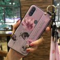 thumbnail image 2 of Funda de silicona para teléfono Samsung Galaxy A11, carcasa suave con correa para la muñeca, soporte para teléfono qiuyongming unisex, 2 of 2