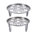 thumbnail image 2 of Utensilios de cocina resistentes al calor del soporte funcional multi del estante del vapor del acero inoxidable, 2 of 8