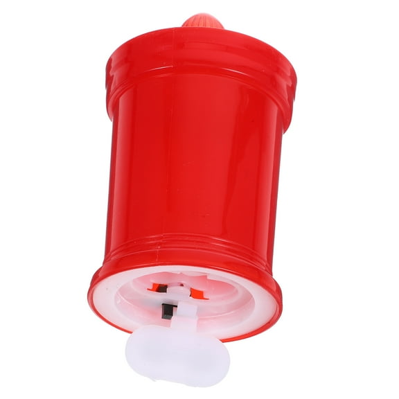 OUNONA  Electronic Candle Solar Reflective Park Crackle Ball Lights Outdoor Garden Red