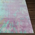 thumbnail image 4 of Surya Felicity FCT-8003 79x108" Rectangle Fabric Area Rug in Aqua Blue/Lavender, 4 of 7