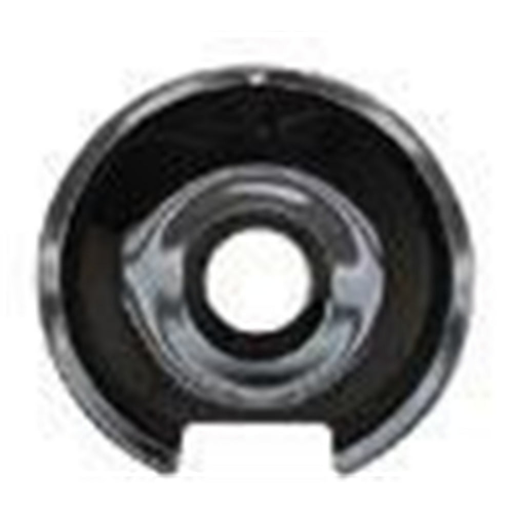 Range Kleen 1 Large Drip Pan, Style D fits Hinged Electric Ranges GE/Hotpoint/Kenmore, Black