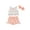 Rose, variante sur Vêtements 2 Pcs pour Nouveau-Nées Filles Été Sans Manches Volants Hauts Shorts Pantalons avec Nœud + Bandeau Ensembles Rose 3-6 Mois