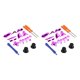thumbnail image 4 of Sidaley Conjunto completo RB LB Bumper RT LT Trigger Buttons Mod Kit para One S Slim Controller Analog Stick Dpad LB RB LT RT Type2 NO2, 4 of 5