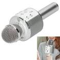 thumbnail image 1 of Micrófono Inalámbrico De Karaoke, Micrófono Bluetooth 100 HZ-10 KHZ, Efecto De Sonido De Reverberación De Alta De Audio Recargable Ajustable Para El Hogar, 1 of 7