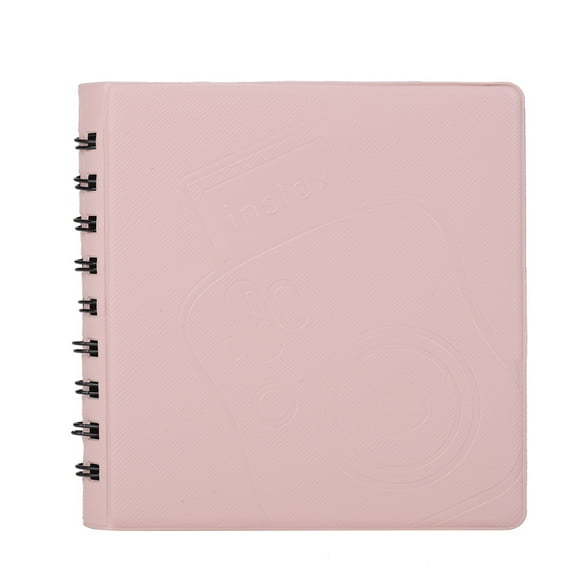 68 Pocket Pink Case Storage Instant Photo Album for Fujifilm Instax Mini