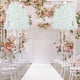 thumbnail image 5 of Flores artificiales, flores lilas, flores de techo, enredaderas, cuerdas, flores decorativas para bodas, adecuadas para bodas, hogar, oficina, decoración de arcos., 5 of 6