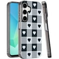 thumbnail image 4 of For Apple iPhone 16 Pro Max Fashion Layer Design Slim IMD TPU Protective, Shockproof Hybrid Stylish Durable Hard PC Cover, XPM Phone Case [Checker Hearts], 4 of 8