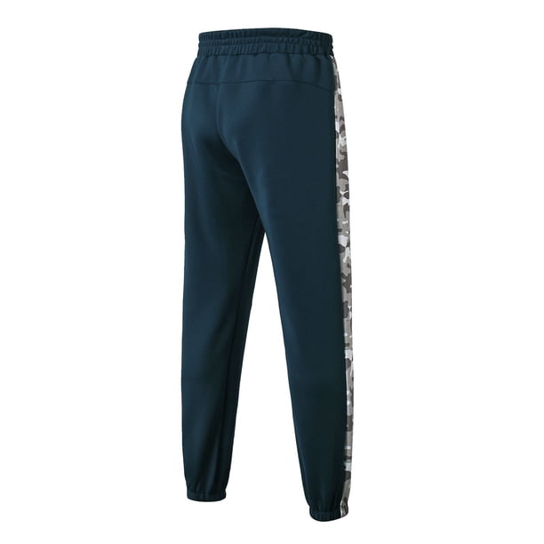 Pantalones deportivos transpirables de secado rápido para hombres que absorben el sudor Pompotops oipoqjl23288
