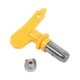 thumbnail image 1 of Boquilla de pistola pulverizadora de pintura, útil boquilla de pistola pulverizadora sin aire de acero de tungsteno reversible punta de pistola pulverizadora de pintura sin aire uso conveniente, 1 of 4