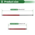 thumbnail image 4 of Unique Bargains 600mm Gas Struts 1250N Gas Springs Red Carbon Steel 2 Pcs RV Car Toolbox Lid Storage Box Cover Cabinet Door Cover, 4 of 7