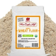 War Eagle Mill Stoneground Whole Wheat Flour, Organic, Non-GMO 25 Pound Bag (25 lb.)