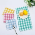 thumbnail image 6 of Hecteas Wipes - Cleaning Cloth - 4Pcs Kitchen Dishcloths for Washing Dishes 13.7X13.7 Inches Absorbent Dish Rags Cotton Scrubbing Wash Cloths Dish Towels Sets(4*Dish Towel - Multi-Color), 6 of 9