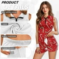 thumbnail image 6 of Yuyamidu Candy Canes Tennis Dress with Built in Shorts, Red Christmas Sleeveless Athletic Dress for Women Golf Athletic Dresses with Pockets Golf Outfits Size XS, 6 of 8