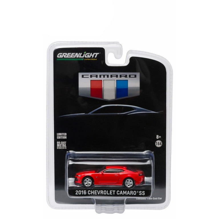 GREENLIGHT 1:64 2016 CHEVROLET CAMARO SS RED NEW UNVEILING EDITION