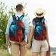 thumbnail image 4 of Fotbe Red And Blue Fire Mochila de Lona con Estampado, Mochila Duradera, Mochila Versátil de Alta Calidad, Mochila Compacta Vintage-Medium, 4 of 5
