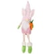 thumbnail image 1 of Gnomo elfo de Pascua, muñeco de peluche rosa sin rostro hecho a mano, gnomo conejo de pie con patas retráctiles, para árbol de Pascua, puerta, patio y ventana., 1 of 3