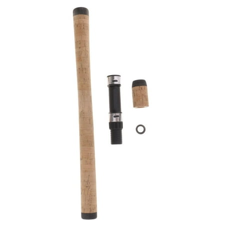 1 Set Of Fishing Rod Handle Set Composite Cork Handle With Reel Holder For Rod Construction