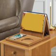 thumbnail image 2 of Wooden Book Holder Wooden Triangular Book Holder Decor, 2 of 5