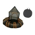 thumbnail image 4 of Juguete de Túnel para Gatos Jinwen 2 en 1 Castillo Plegable, 4 of 8