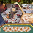 thumbnail image 4 of Christmas Table Runner Holiday Table Runners For Dining Room Snowflake Snowman Table Runner For Christmas Table Decorations, 4 of 5