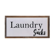 12x6 Laundry Sucks Wall Sign or Desk Sitter