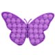 thumbnail image 1 of Juguete sensorial de burbujas Ticfox Mariposa Morada para niños Menores de 3 años, 1 of 14