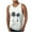 White, variant on YFNNUP Quick Dry Sport Tank Top for Bodybuilding Gym Athletic Jogging Running,Fitness Training Workout Sleeveless Shirts