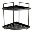 InsCrazy Organizer Racks, Corner Bathroom Organizer Countertop 2 Tier