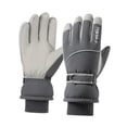 thumbnail image 2 of Guantes cálidos de invierno Zulema 1 par para nieve deportes al aire libre snowboard Gris, 2 of 8