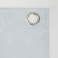 thumbnail image 5 of Sun Zero Nolan Energy Efficient Blackout Grommet Single Curtain Panel, 54" X 108", Dove White, 5 of 9