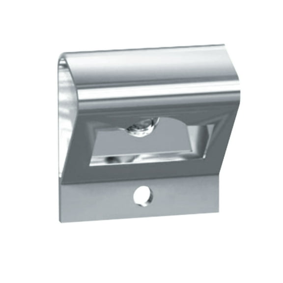 ASI-0711-B - Bottle Opener - Bright Stainless Steel - Surface Mounted