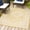 Yellow/Cream, variant on JONATHAN Y SANTA MONICA 2 x 8 Runner Rug, Sinjuri Medallion Textured Weave - Red/Taupe, SMB101A-28
