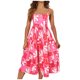 thumbnail image 3 of WILLBEST Vestidos Floreados para Mujer Vestido de Verano con Estampado Floral, Largo Medio, Informal Chica, 3 of 3